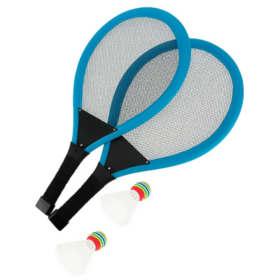 Набор для бадминтона 2 пластиковые ракетки 2 волана Рыжий кот НБД-0561 1